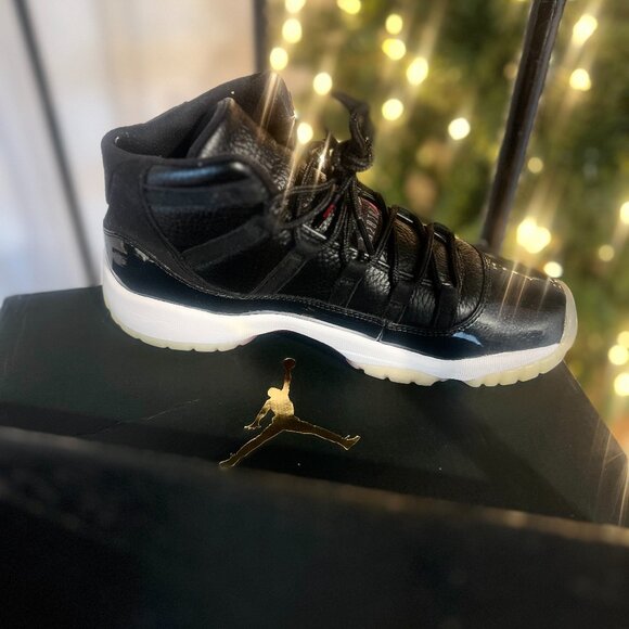 Authentic & New | Air Jordan 11 Retro | Black Red White | Men's 6 / Women's 7.5 - Picture 2 of 7
